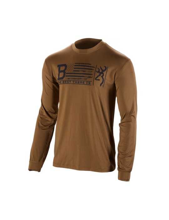 T-Shirt TEAMSPIRIT VERT CANARD Browning