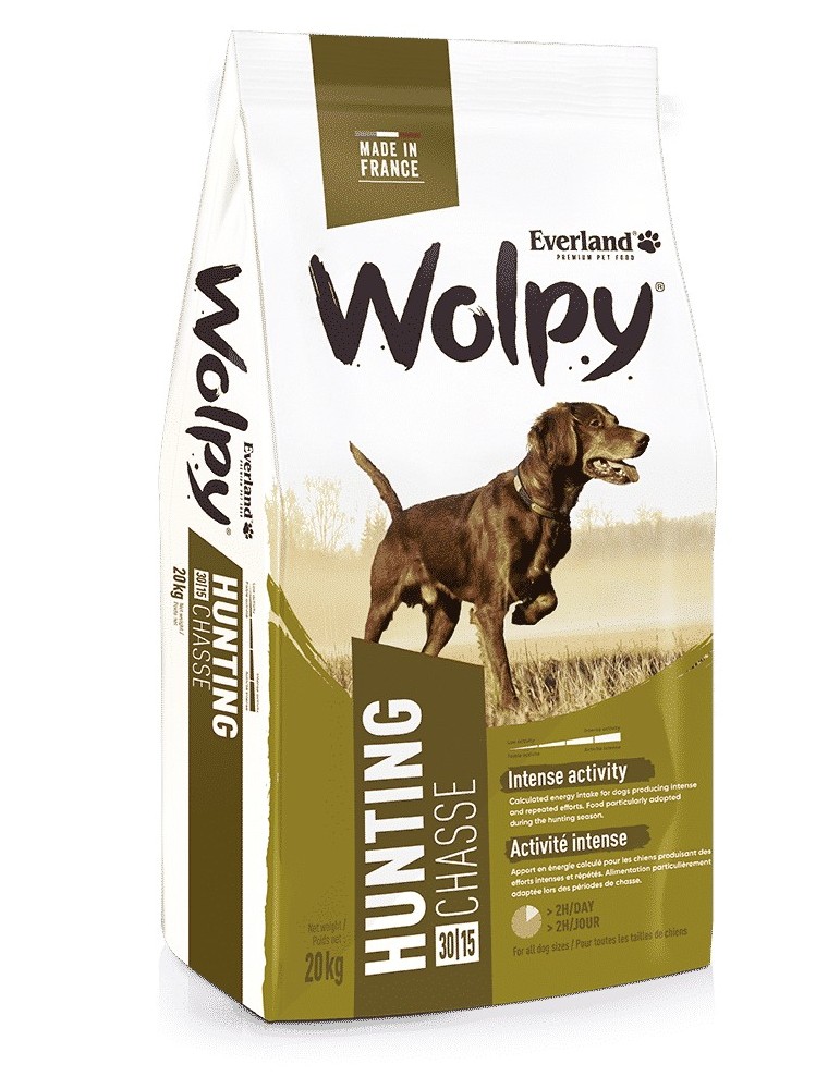 Wolpy croquettes Chasse 20kg