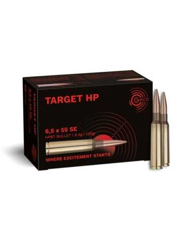 GECO Target HP 6.5x55 SE 130 grains