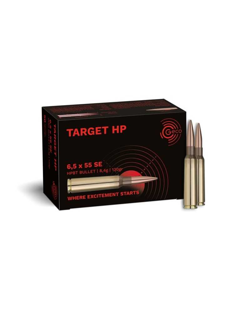 GECO Target HP 6.5x55 SE 130 grains