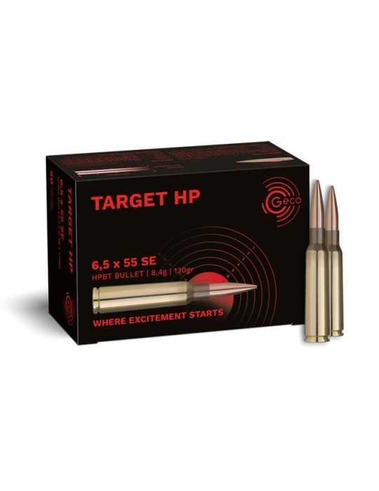 GECO Target HP 6.5x55 SE 130 grains