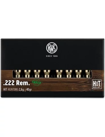 RWS .222 Rem. HIT 2,6g
