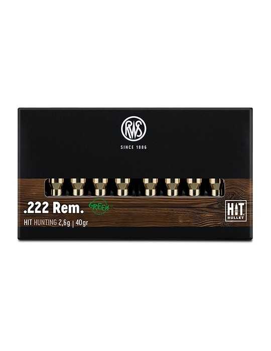RWS .222 Rem. HIT 2,6g