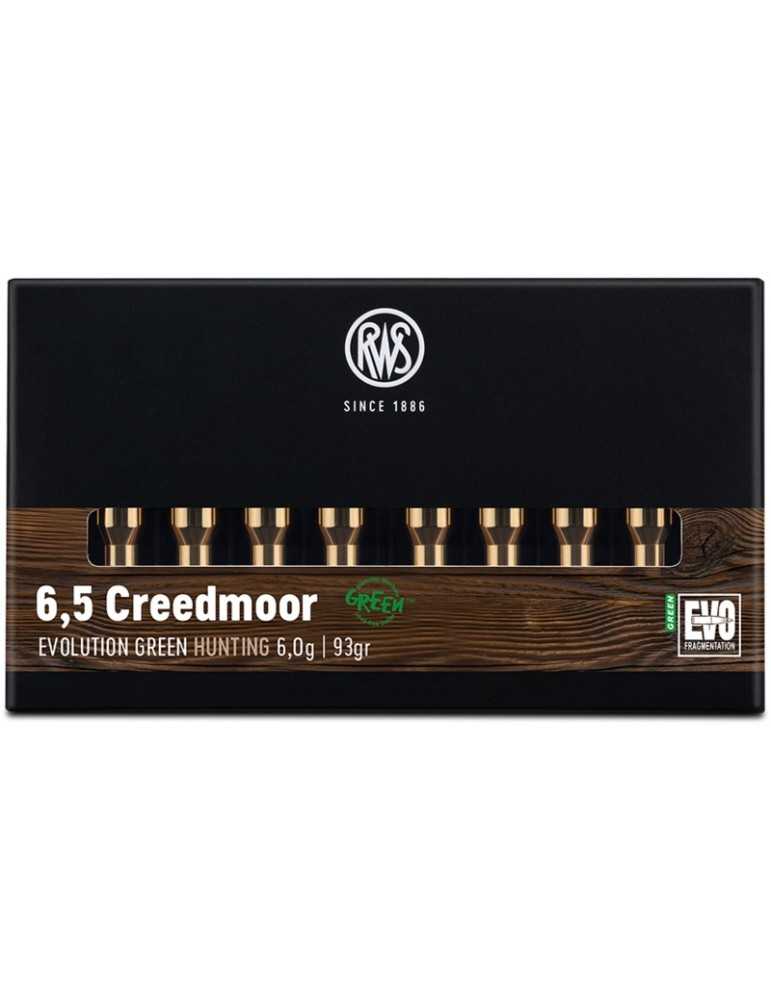 RWS 6,5 CREEDMOOR EVOLUTION GREEN 6,0G