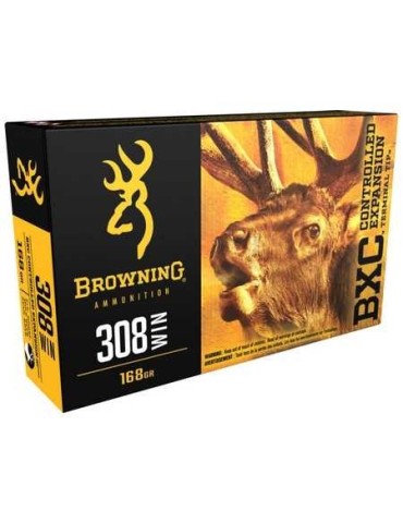 Browning .308 Win. BXC 168 gr