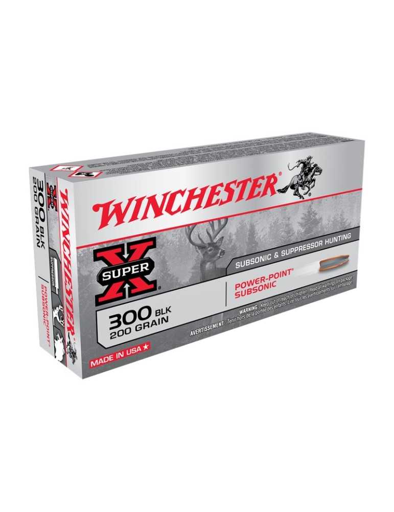 Winchester .300 BLK. Subsonic 200 gr