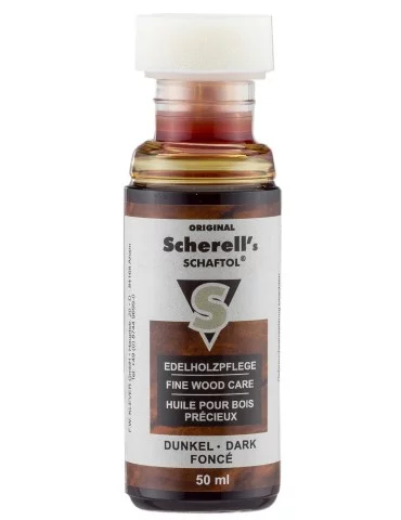 Huile Shaftol Scherell bois teinte foncé 50ml 2