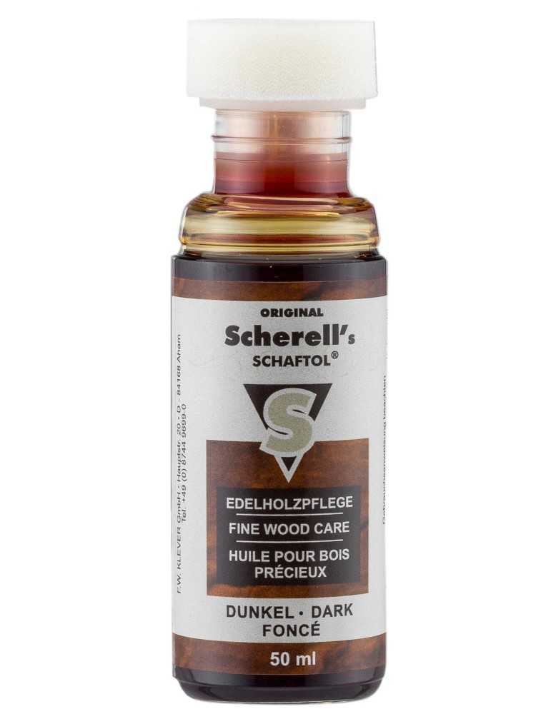 Huile Shaftol Scherell bois teinte foncé 50ml