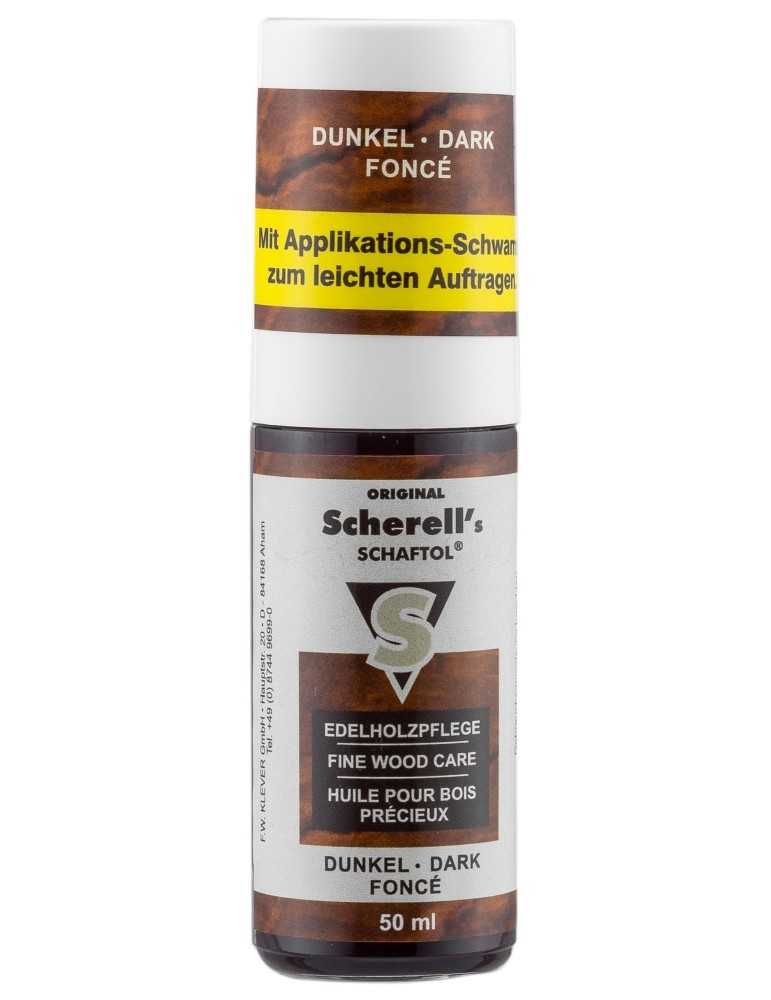 Huile Shaftol Scherell bois teinte foncé 50ml
