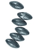 Plomb olive bombée sous blister