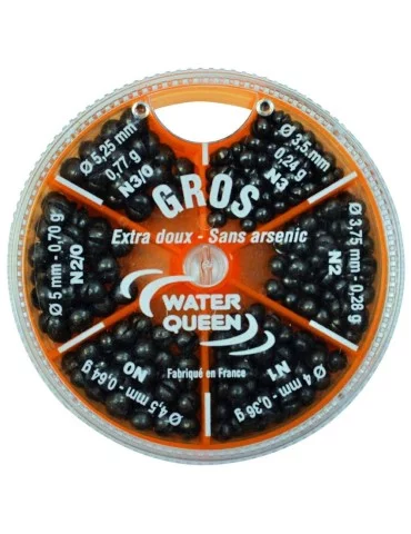 Boîte à plombs 6 cases vrac Water Queen