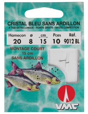 Hameçon Monté Ragot Cristal Bleu Sans Ardillon 0,15 m