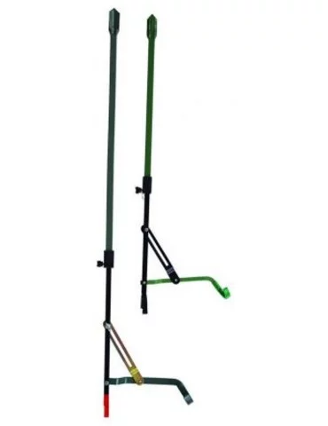 Support canne télescopique