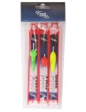 Lot de 3 lignes montées initiation truite Water Queen