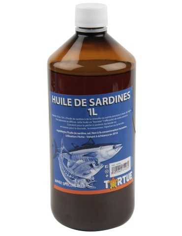 Huile de sardine 1L Tortue