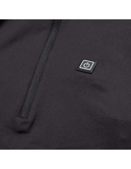 Maillot de corps Heat avec zip au col Deerhunter