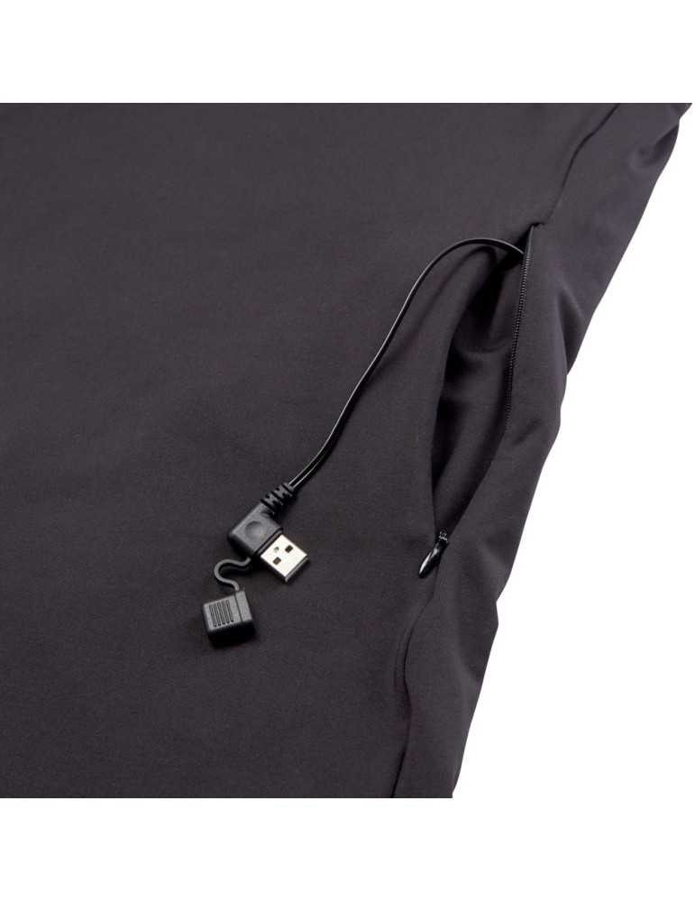 Maillot de corps Heat avec zip au col Deerhunter