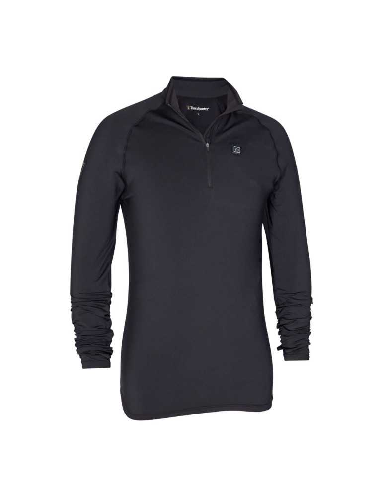 Maillot de corps Heat avec zip au col Deerhunter