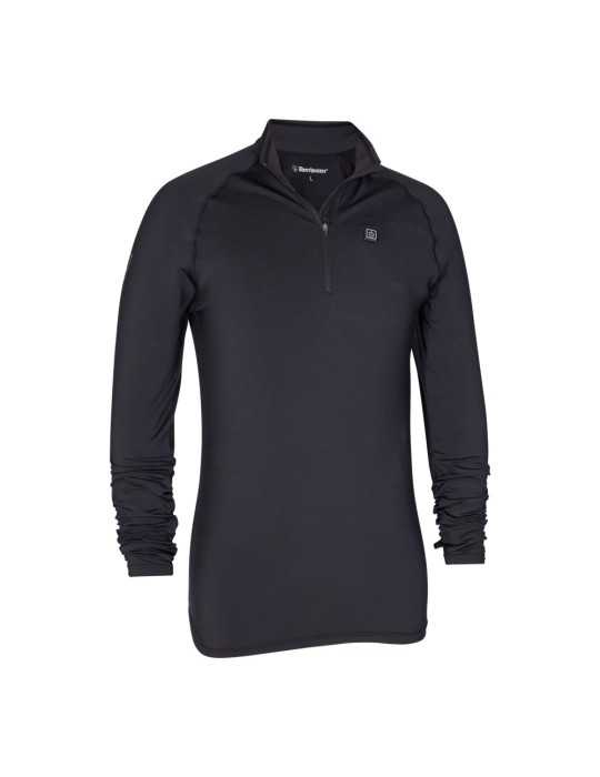 Maillot de corps Heat avec zip au col Deerhunter