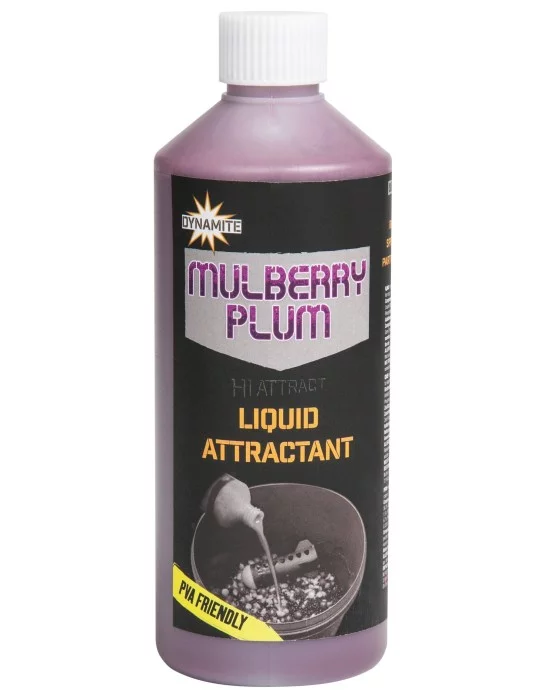 Attractant liquide Mulberry & Plum Dynamite Baits