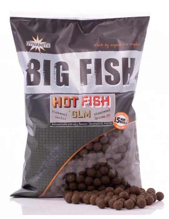 Bouillettes Hot fish & GLM Dynamite Baits