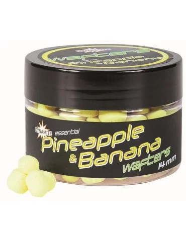 Bouillettes flottantes fluro wafters pineapple & banana Dynamite Baits