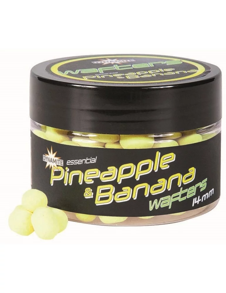 Bouillettes flottantes fluro wafters pineapple & banana Dynamite Baits