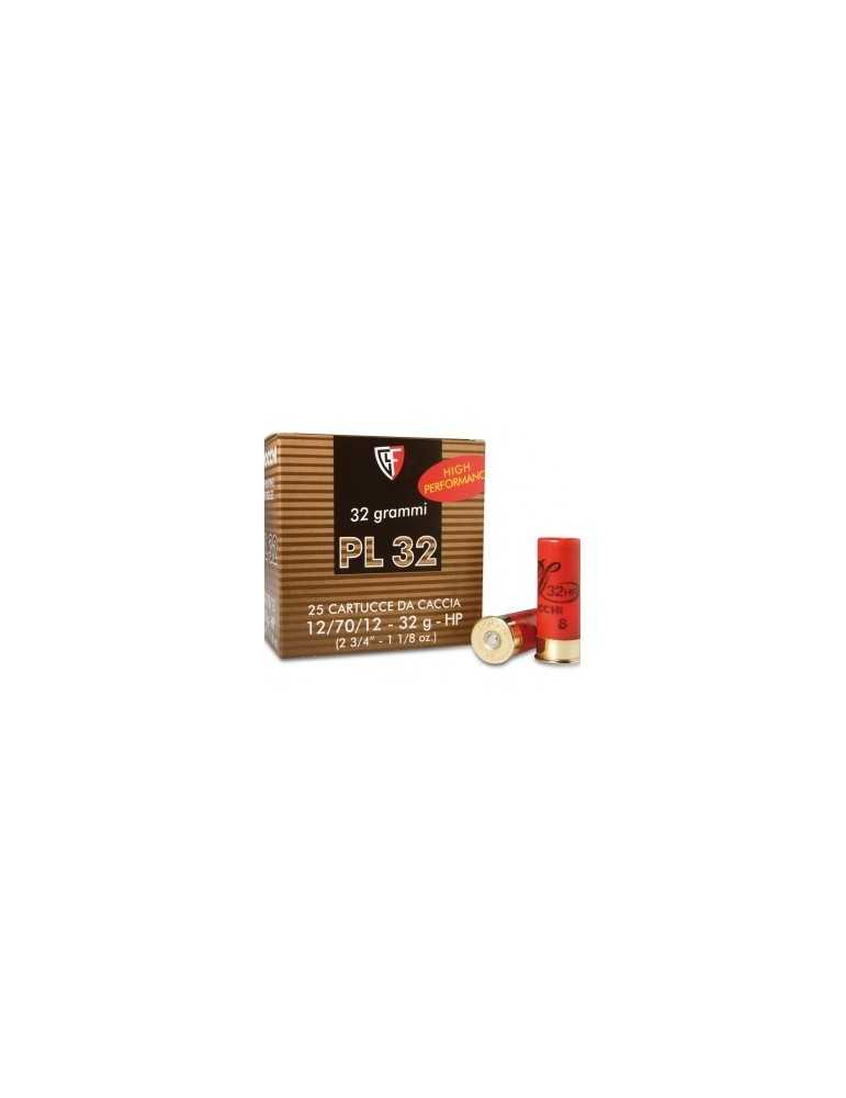 PL 32 HP FIOCCHI C.12 32gr. cartouches chasse*