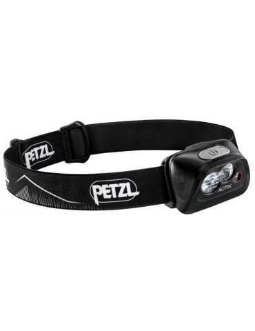 Lampe frontale Petzl actik 19 noir 350 lum