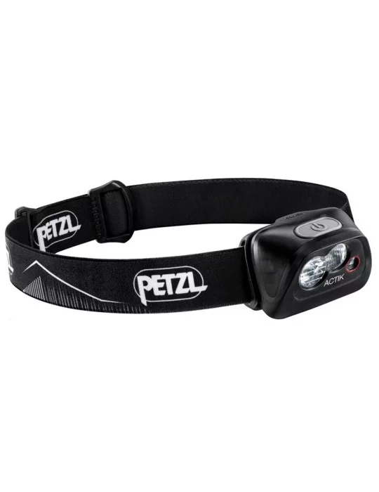 Lampe frontale Petzl actik 19 noir 350 lum