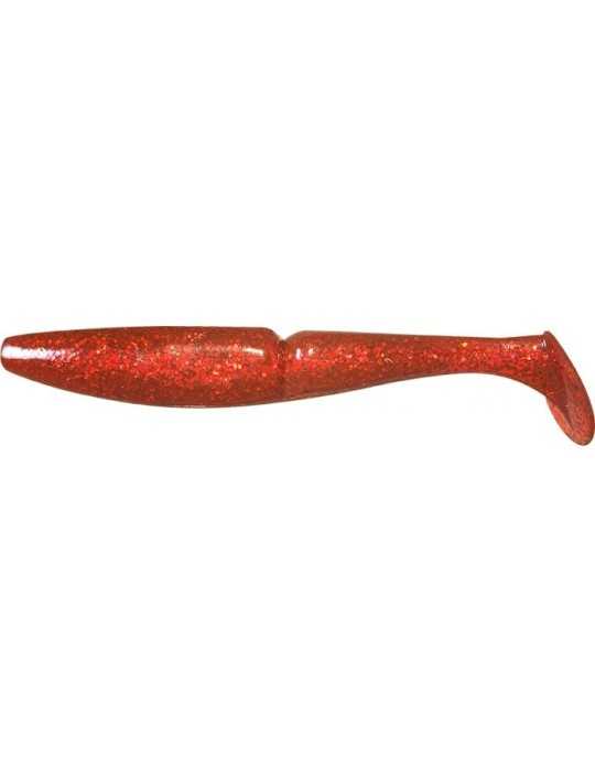Leurre Souple Sawamura One Up Shad 4" n°035 Red Red Flakes (x6) – Natusport