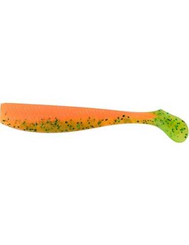 Leurre Souple Madness Bakuree Shad KB 8CM ORANGE GREEN - Natusport