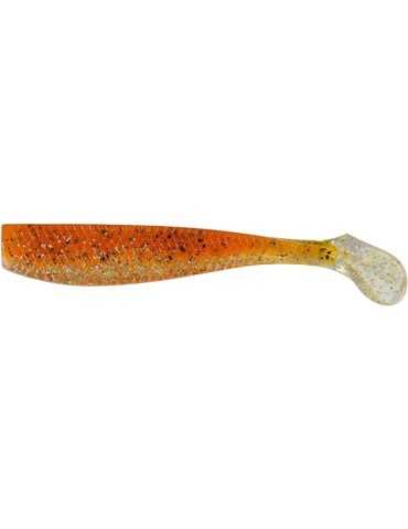 Leurre Souple Madness Bakuree Shad KB 8CM ORANGE GREEN - Natusport 2