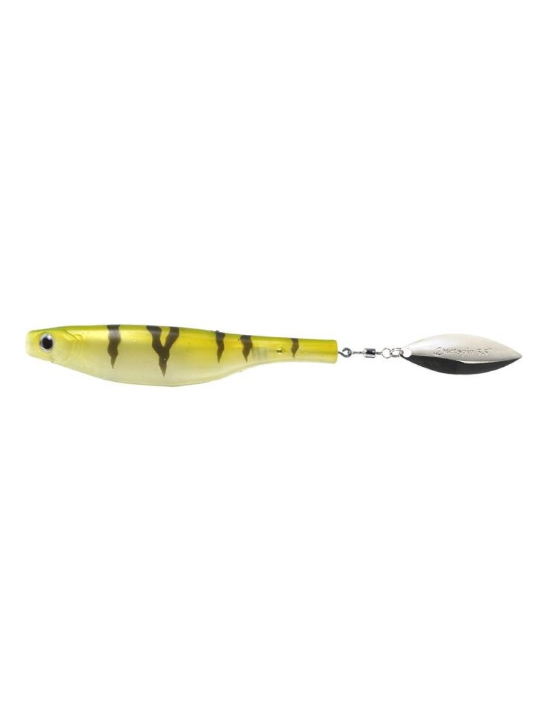 Leurre Souple Arme Hyperlastics Dartspin Pro Football Jig 4 1/2 STRIPED GREEN - Natusport