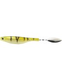 Leurre Souple Arme Hyperlastics Dartspin Pro Football Jig 4 1/2 STRIPED GREEN - Natusport