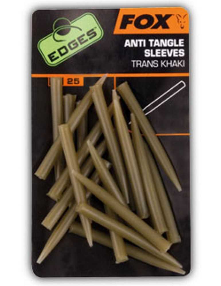 Anti-tangle sleeves trans khaki Fox Edges