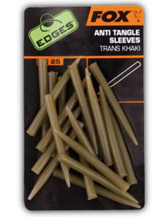 Anti-tangle sleeves trans khaki Fox Edges