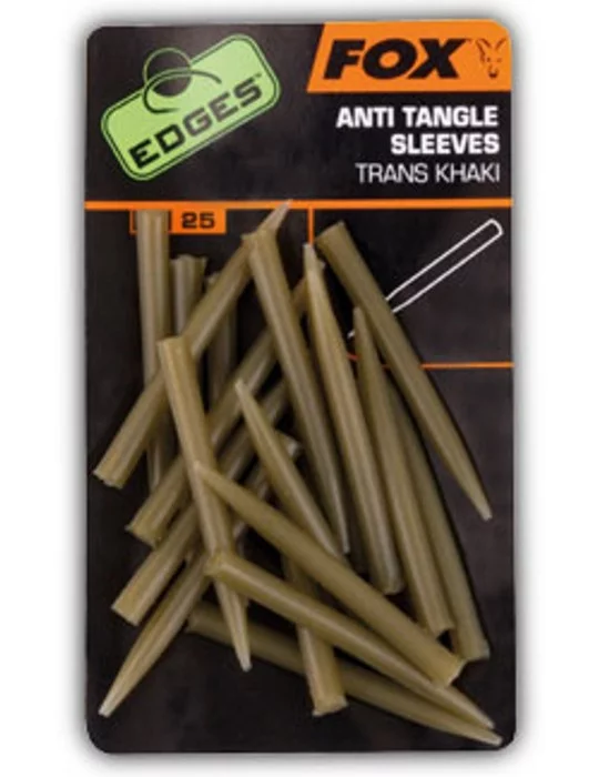 Anti-tangle sleeves trans khaki Fox Edges