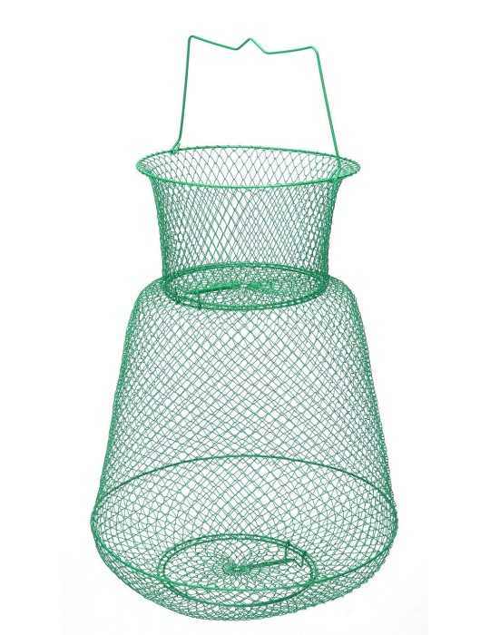 Bourriche Sensas Metal Verte GM - Natusport