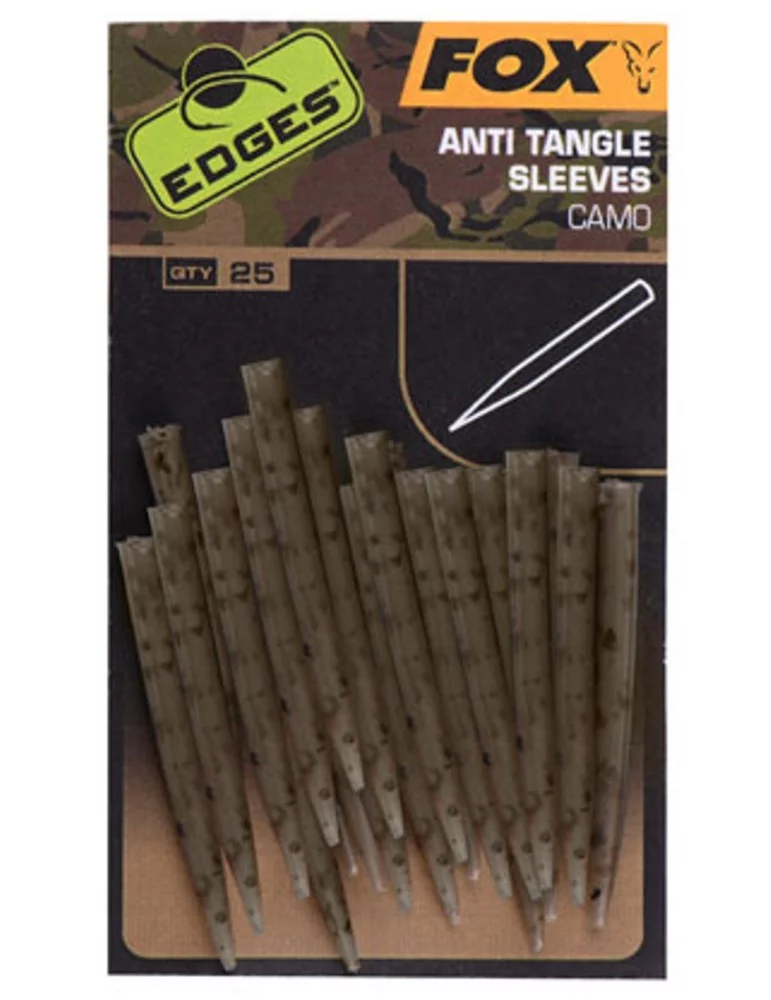 Anti-tangle sleeves camo Fox Edges