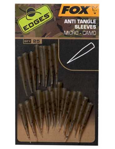 Anti-tangle sleeves micro camo Fox Edges