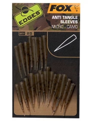 Anti-tangle sleeves micro camo Fox Edges