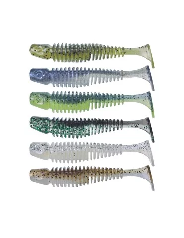 Leurres Souples Gunki Vmax Tipsy Sxl Clear Water - Natusport