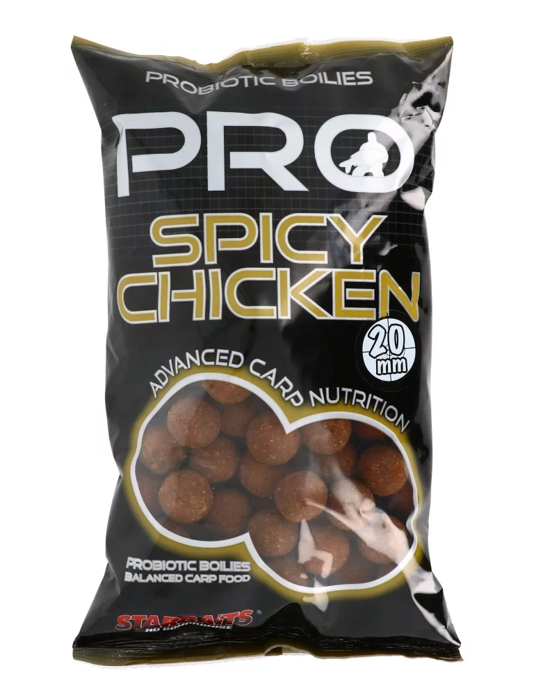 Bouillette Starbaits Pro Spicy Chicken Boilies - Natusport