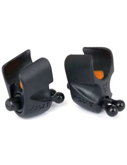 Line clips ajustable black label Fox