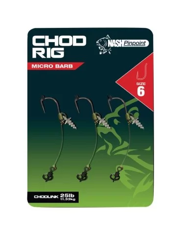 Bas De Ligne Monte Nash Chod Rig - Natusport