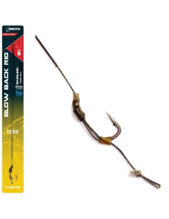 Bas De Ligne Monte Nash Blow Back Rig - Natusport