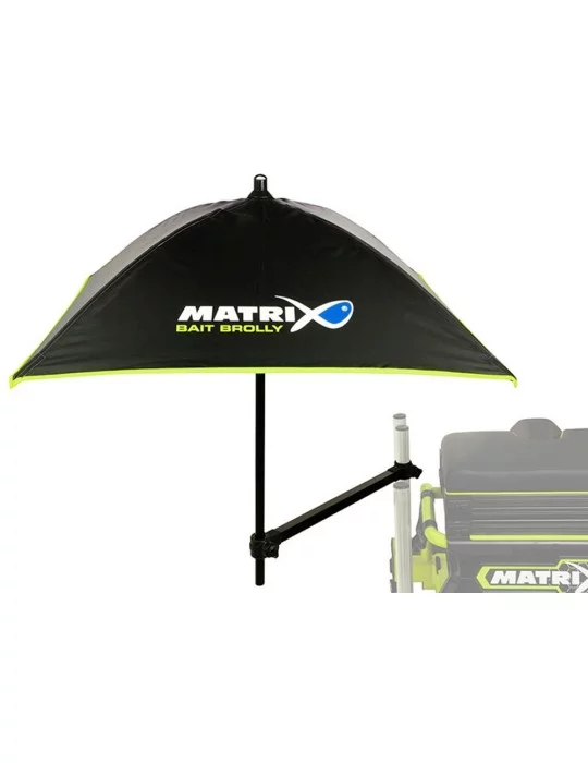 Parapluie pour appâts avec bras de support Matrix
