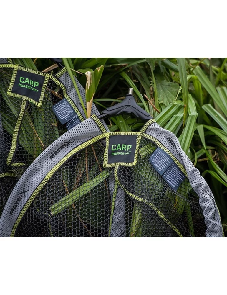 Epuisette à mailles en caoutchouc de 6 mm Matrix