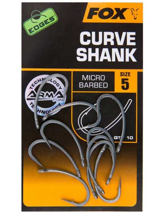 Hameçon curve shank Fox